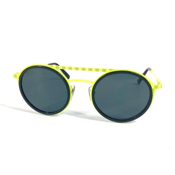 LOUIS VUITTON Z1068E Damier shuffle Eyewear sunglasses Metal Black/yellow - Picture 1 of 16